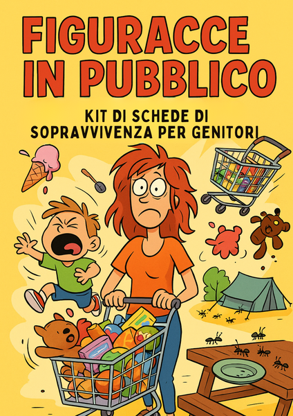 Figuracce in Pubblico – KIT di schede di sopravvivenza per genitori