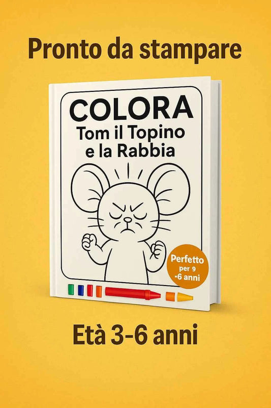 Colora con Tom il Topino