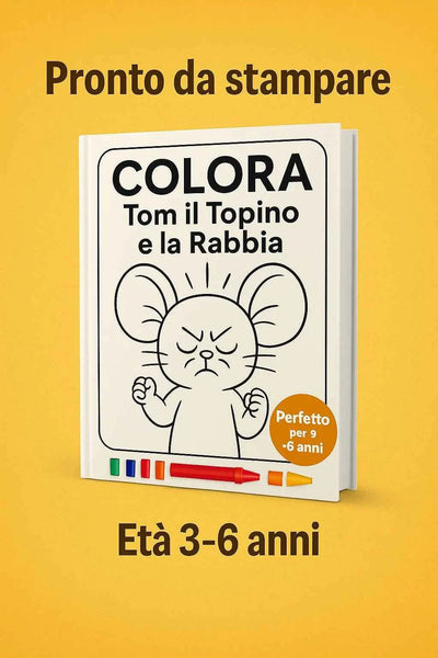 Colora con Tom il Topino