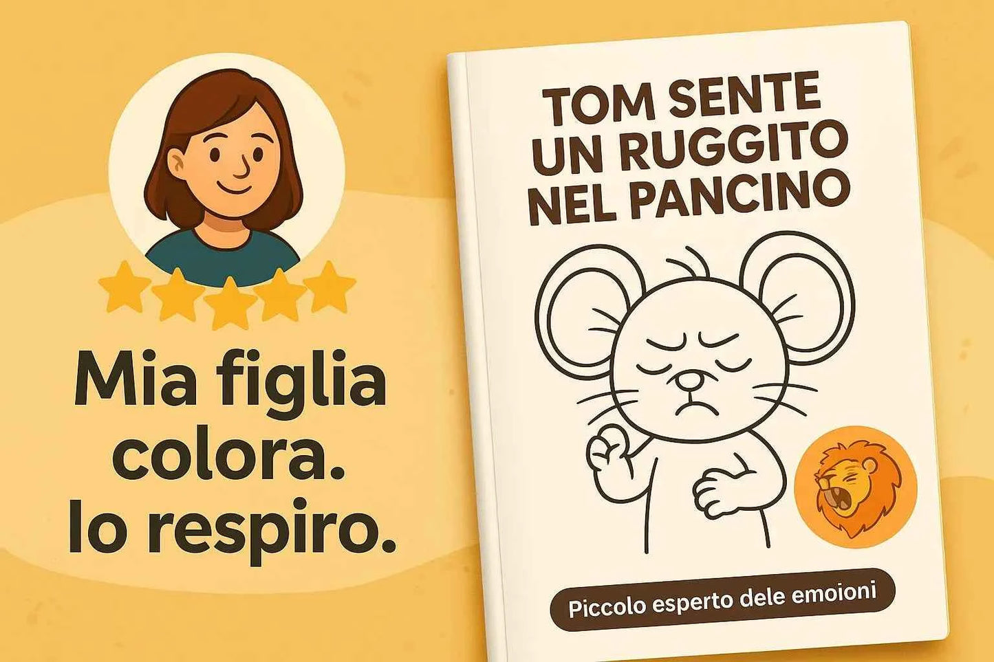 Colora con Tom il Topino